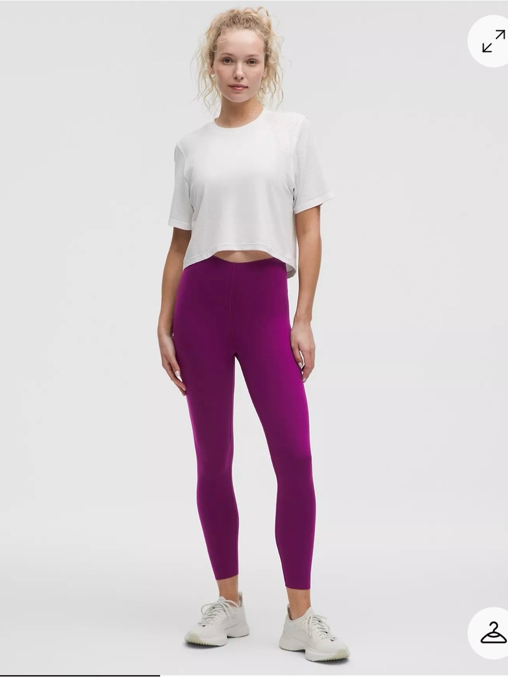 Lululemon Glow Up HR Tight 28” - Chilled Grape